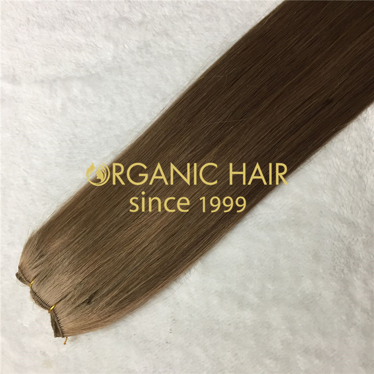 Customized hand tied hair extensions H115